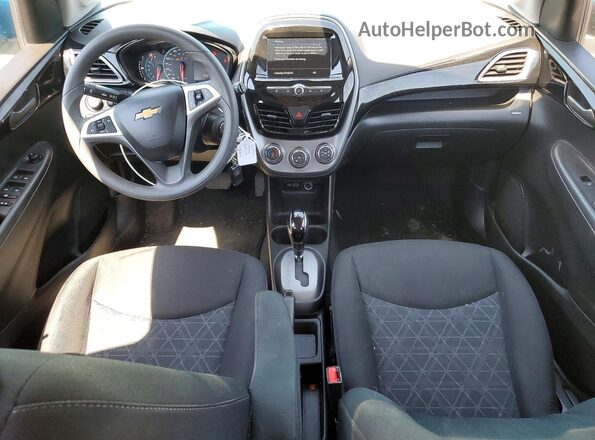 KL8CD6SA3KC736581 2019 CHEVROLET SPARK Синий Вид панели приборов