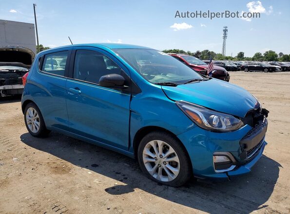 KL8CD6SA3KC736581 2019 CHEVROLET SPARK Синий Передняя правая четверть