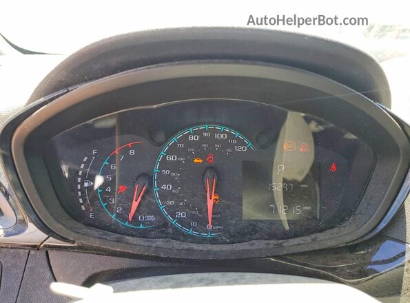 KL8CD6SA3MC743677 2021 CHEVROLET SPARK White Instrument cluster view