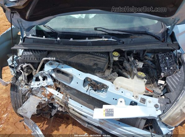 KL8CD6SA4GC647187 2016 CHEVROLET SPARK Синий Вид сзади