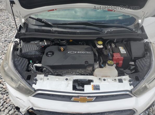 KL8CD6SA4HC761384 2017 CHEVROLET SPARK White Սալոնի հետևի տեսք