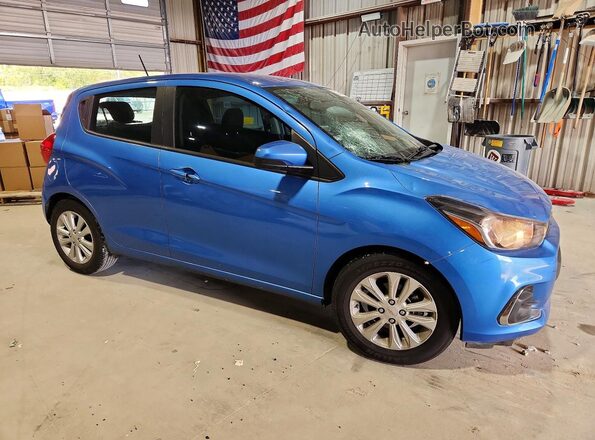 KL8CD6SA4JC426311 2018 CHEVROLET SPARK Blue Передня права чверть