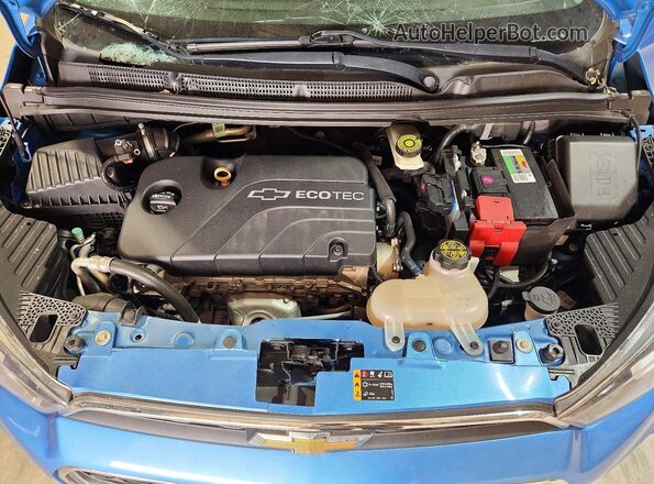 KL8CD6SA4JC426311 2018 CHEVROLET SPARK Blue Вид задньої частини салону