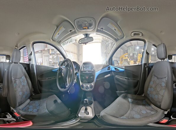 KL8CD6SA4JC426311 2018 CHEVROLET SPARK Blue Вид наклейки з VIN-кодом