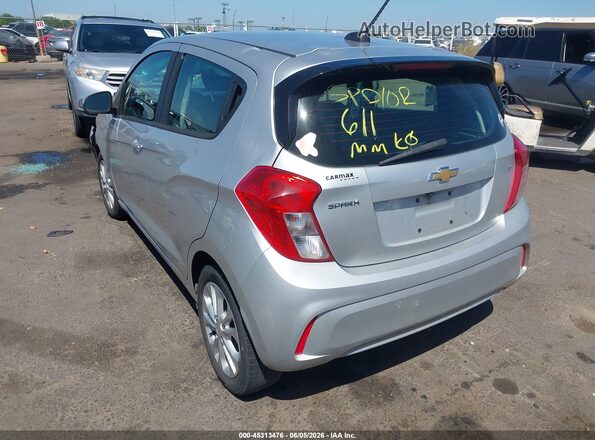 KL8CD6SA4LC445847 2020 CHEVROLET SPARK Silver Հետևի ձախ