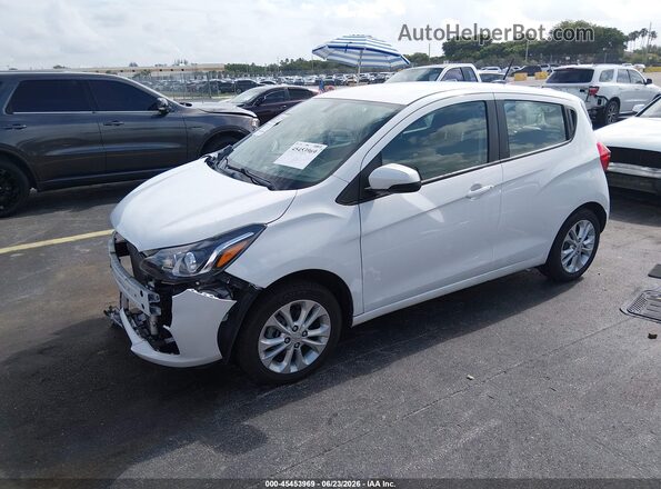KL8CD6SA4LC459991 2020 CHEVROLET SPARK Белый Передняя левая четверть