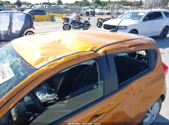 KL8CD6SA5KC716820 2019 CHEVROLET SPARK Orange Вид задньої частини салону