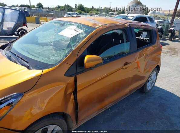 KL8CD6SA5KC716820 2019 CHEVROLET SPARK Orange Вид щитка приладів