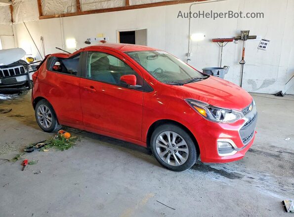 KL8CD6SA5MC733300 2021 CHEVROLET SPARK Red წინა მარჯვენა