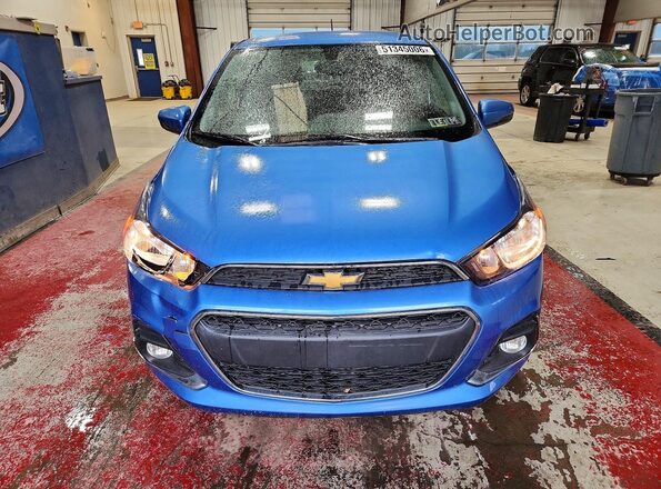 KL8CD6SA6JC461819 2018 CHEVROLET SPARK Blue Widok z przodu