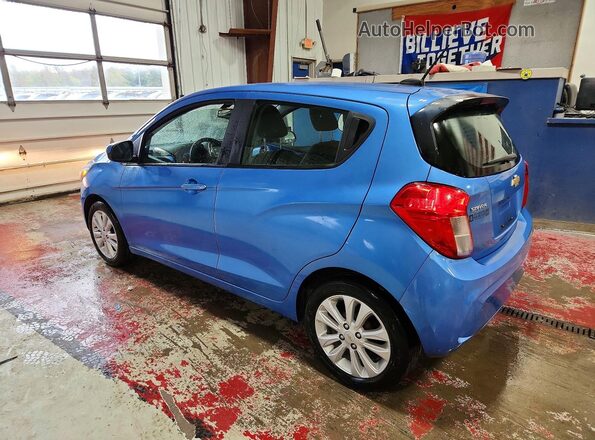KL8CD6SA6JC461819 2018 CHEVROLET SPARK Blue Tył lewy