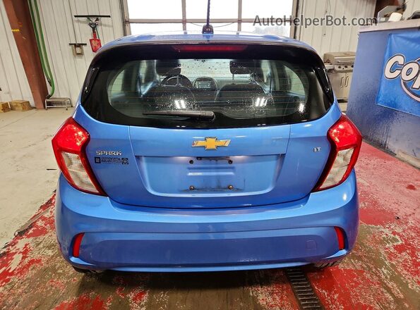 KL8CD6SA6JC461819 2018 CHEVROLET SPARK Blue Widok z tyłu