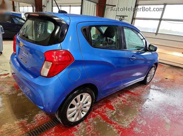 KL8CD6SA6JC461819 2018 CHEVROLET SPARK Blue Tył prawy