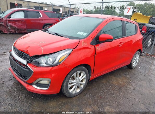 KL8CD6SA6LC414910 2020 CHEVROLET SPARK Красный Передняя левая четверть