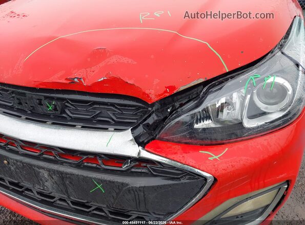 KL8CD6SA6LC414910 2020 CHEVROLET SPARK Красный Вид спереди