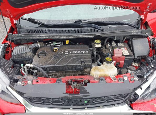 KL8CD6SA6LC414910 2020 CHEVROLET SPARK Красный Вид сзади