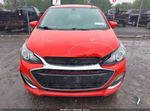 KL8CD6SA6LC414910 2020 CHEVROLET SPARK Красный Вид щитка приборов