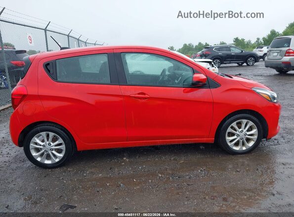 KL8CD6SA6LC414910 2020 CHEVROLET SPARK Красный Вид задней части салона