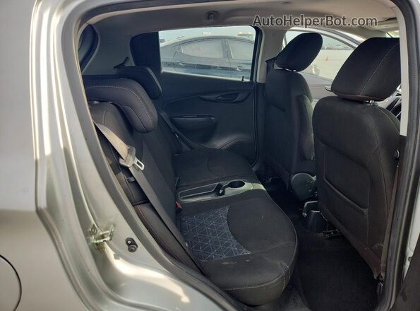 KL8CD6SA6LC415118 2020 CHEVROLET SPARK Silver Rear seats view