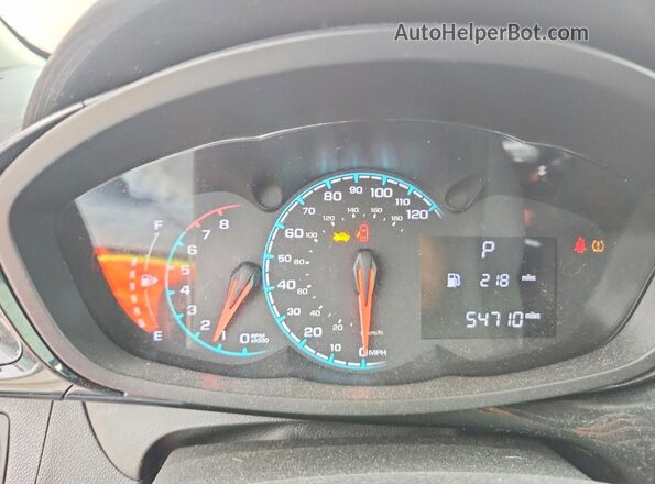KL8CD6SA7JC468469 2018 CHEVROLET SPARK Розовый Вид щитка приборов