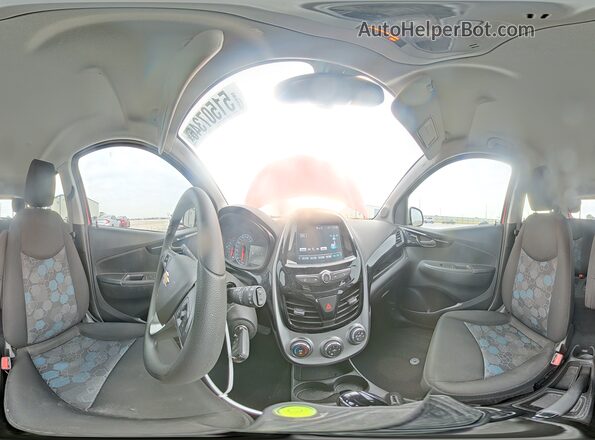 KL8CD6SA7JC468469 2018 CHEVROLET SPARK Розовый Панорамный вид салона 360°