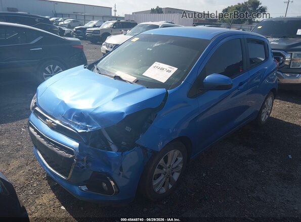 KL8CD6SA7JC472229 2018 CHEVROLET SPARK Blue წინა მარცხენა ხედი სამი მეოთხედიდან