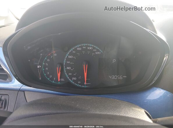 KL8CD6SA7JC472229 2018 CHEVROLET SPARK Blue უკანა სავარძლების ხედი