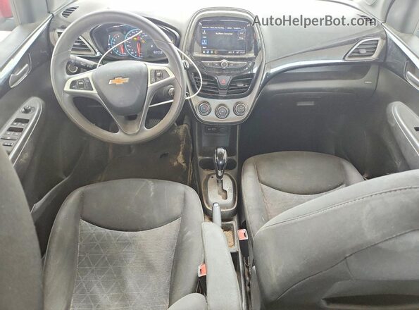 KL8CD6SA7LC415466 2020 CHEVROLET SPARK Red Առջևի վահանակի տեսք