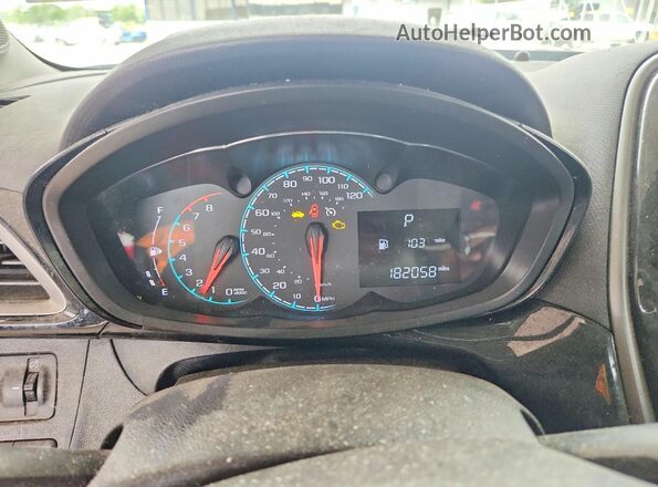 KL8CD6SA7LC415466 2020 CHEVROLET SPARK Red Սարքավորումների վահանակի տեսք