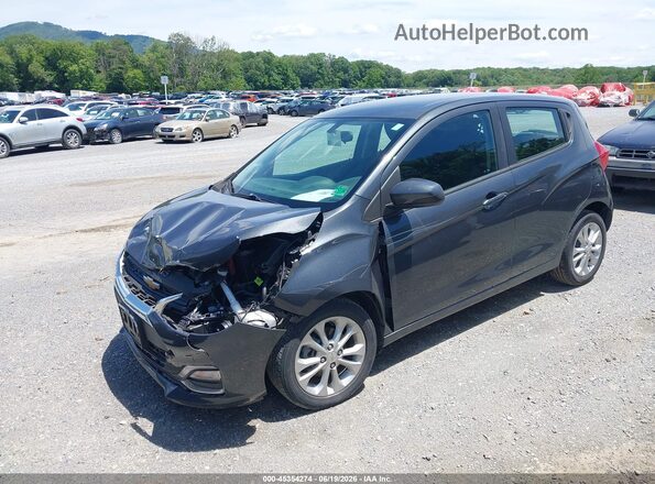KL8CD6SA7MC728728 2021 CHEVROLET SPARK Gray Առջևի ձախ երեք քառորդ տեսարան