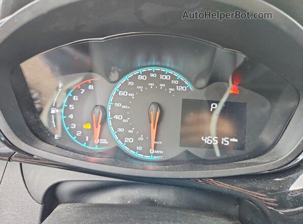 KL8CD6SA7MC739034 2021 CHEVROLET SPARK White Вид щитка приладів