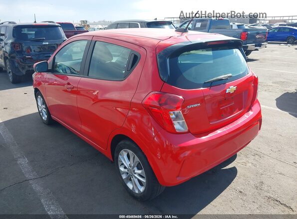KL8CD6SA7MC745514 2021 CHEVROLET SPARK Красный Задняя левая четверть
