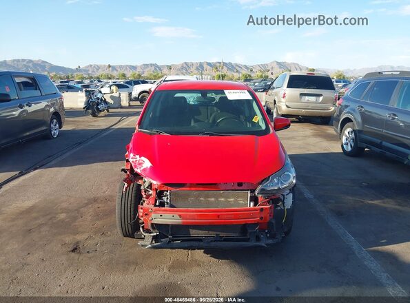 KL8CD6SA7MC745514 2021 CHEVROLET SPARK Красный Вид задней части салона