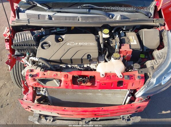 KL8CD6SA7MC745514 2021 CHEVROLET SPARK Красный Вид сзади
