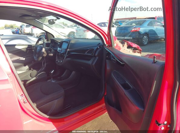 KL8CD6SA7MC745514 2021 CHEVROLET SPARK Красный Вид салона спереди