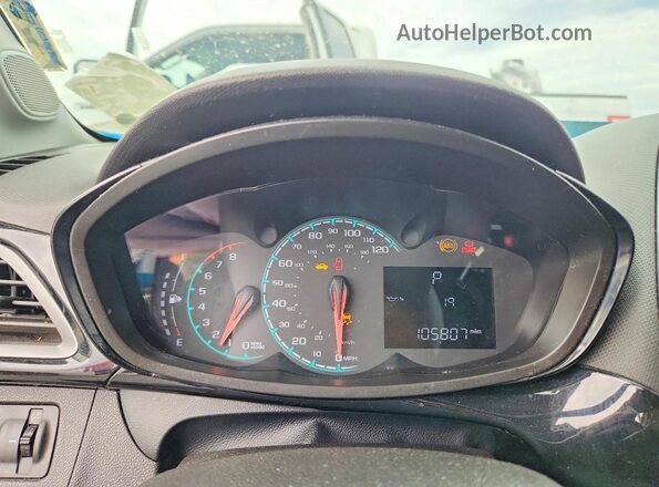 KL8CD6SA8KC703625 2019 CHEVROLET SPARK Blue 