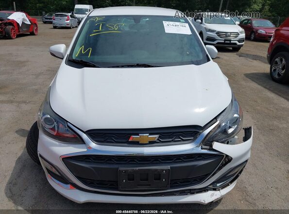 KL8CD6SA8LC459492 2020 CHEVROLET SPARK White Instrument cluster view