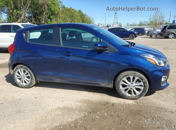 KL8CD6SA8NC016939 2022 CHEVROLET SPARK Blue Передня права чверть