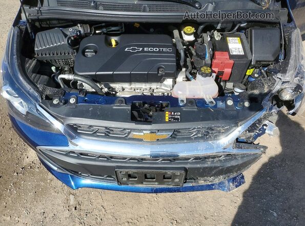KL8CD6SA8NC016939 2022 CHEVROLET SPARK Blue Вид задньої частини салону