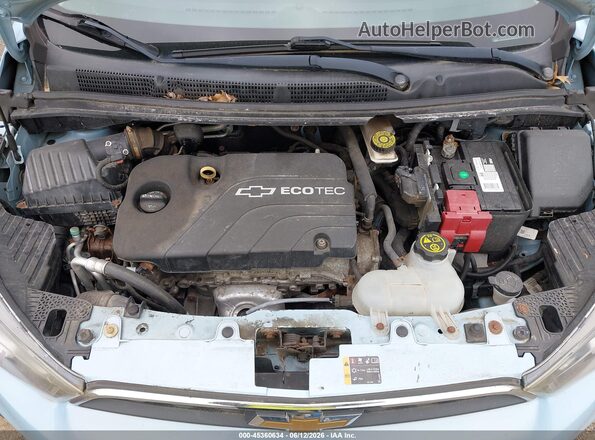KL8CD6SA9GC608143 2016 CHEVROLET SPARK Blue Rear view