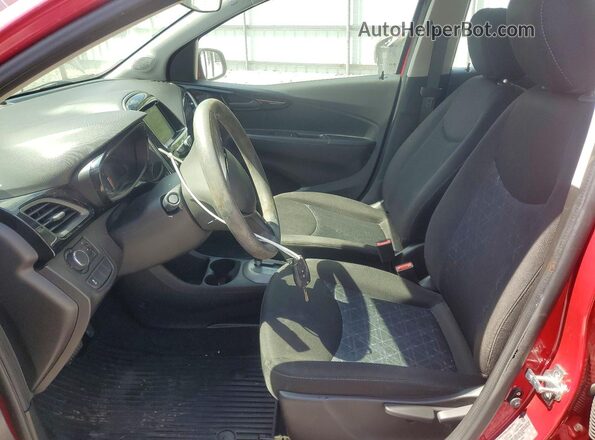 KL8CD6SA9KC797501 2019 CHEVROLET SPARK Red Vista interior delantera