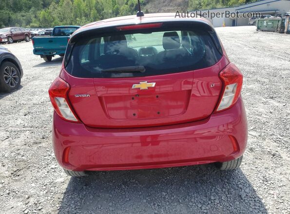 KL8CD6SA9KC797501 2019 CHEVROLET SPARK Red Vista trasera