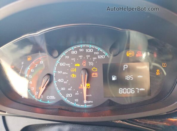 KL8CD6SA9MC218784 2021 CHEVROLET SPARK Black Widok zestawu wskaźników