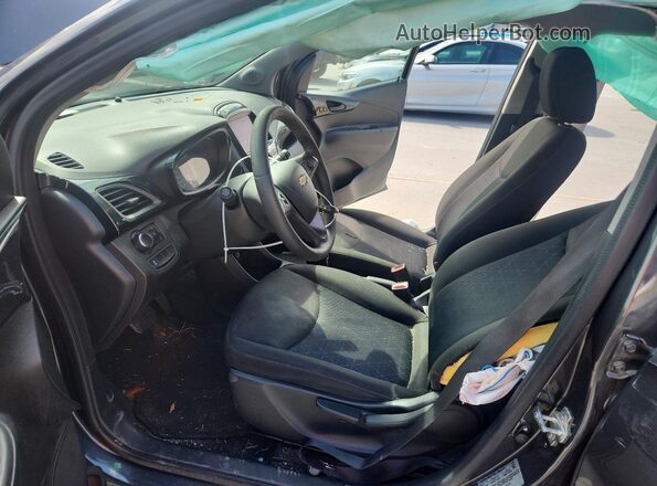 KL8CD6SA9MC714961 2021 CHEVROLET SPARK Gray Widok wnętrza z przodu