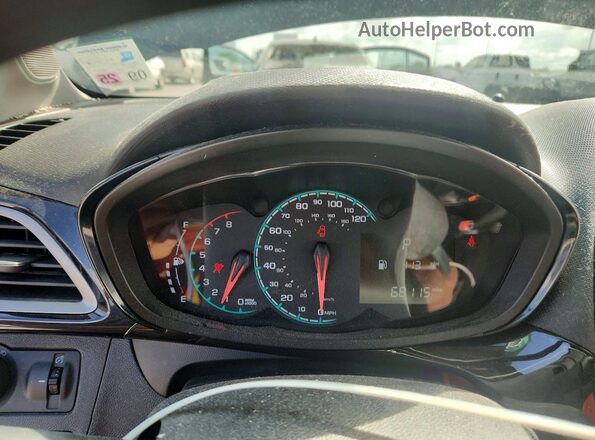 KL8CD6SA9MC714961 2021 CHEVROLET SPARK Gray Widok zestawu wskaźników