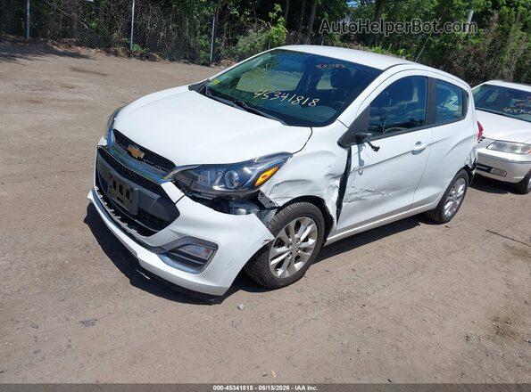 KL8CD6SA9MC744767 2021 CHEVROLET SPARK White Առջևի ձախ երեք քառորդ տեսարան