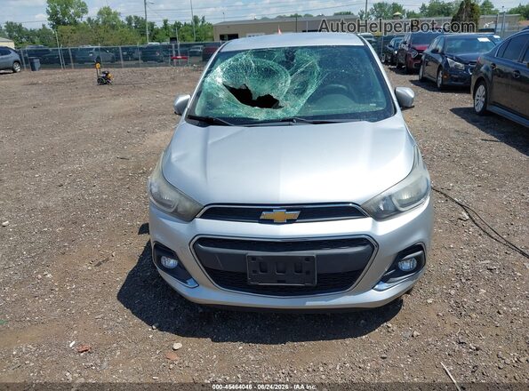 KL8CD6SAXGC591143 2016 CHEVROLET SPARK Silver Vista del cuadro de instrumentos