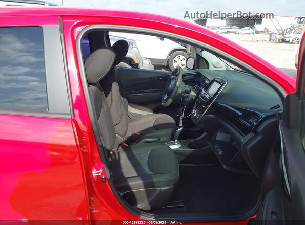 KL8CD6SAXHC750227 2017 CHEVROLET SPARK Red Vista interior delantera