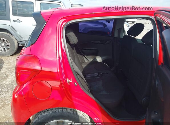 KL8CD6SAXHC750227 2017 CHEVROLET SPARK Red Vista de la etiqueta del VIN