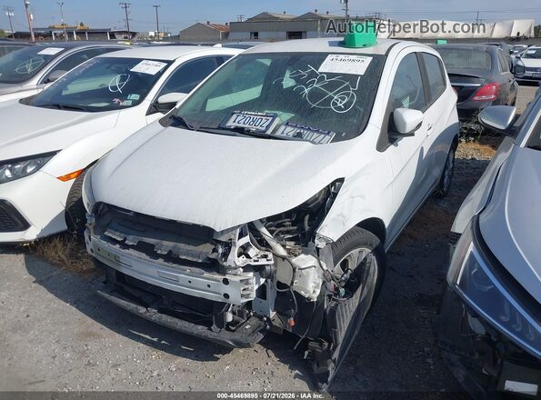 KL8CD6SAXHC811687 2017 CHEVROLET SPARK White Առջևի ձախ երեք քառորդ տեսարան